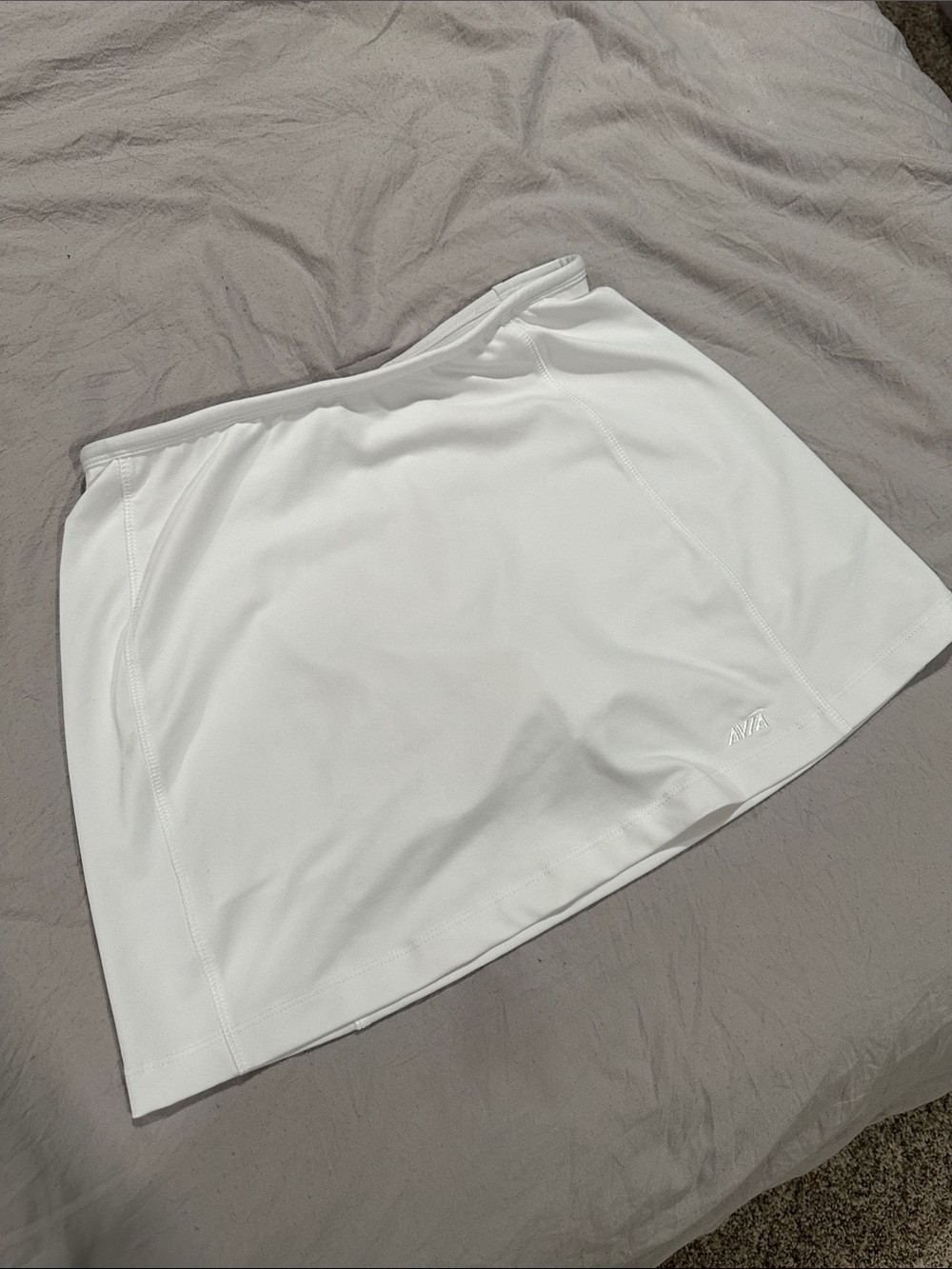 Avia White Athletic Mini Skirt